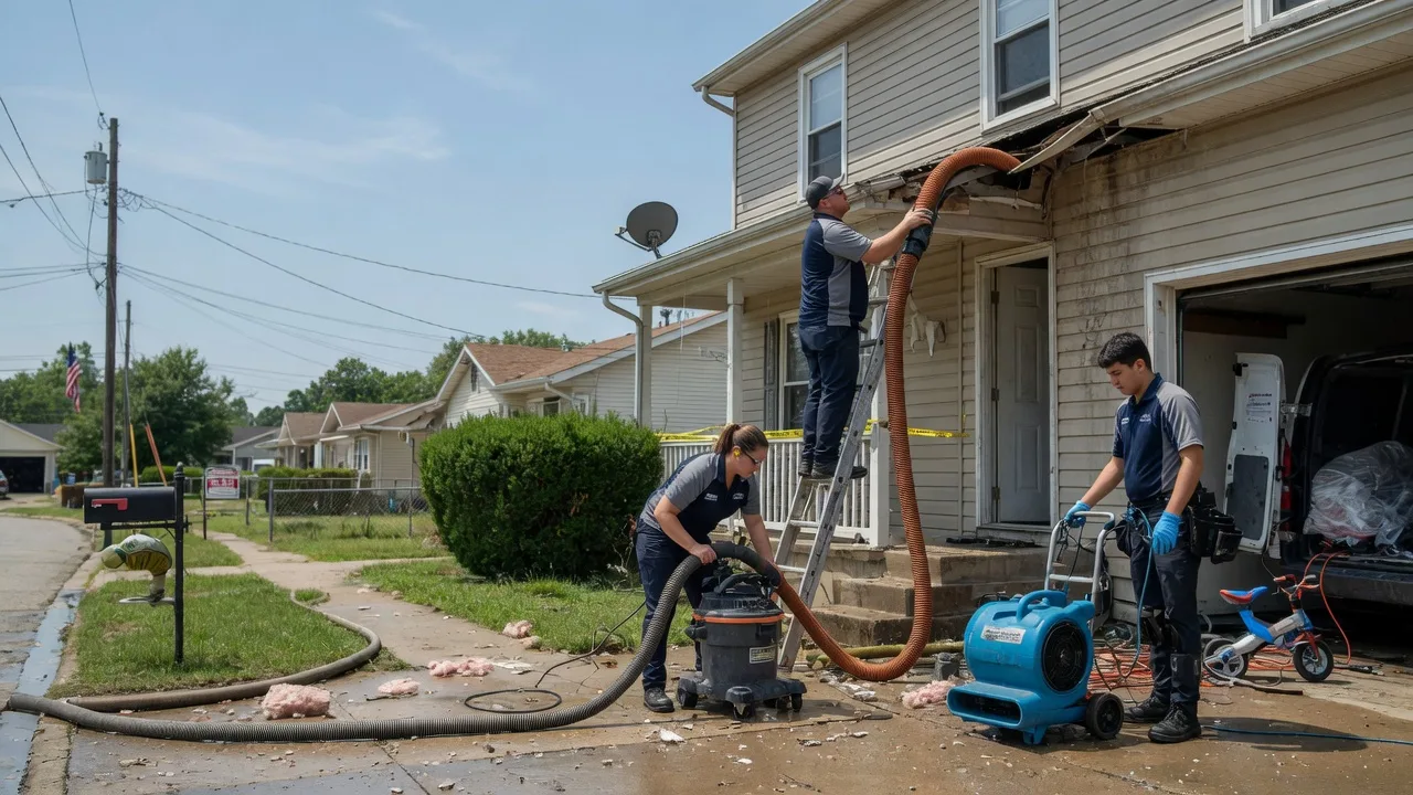 Water Damage Restoration in Poneto, IN near me